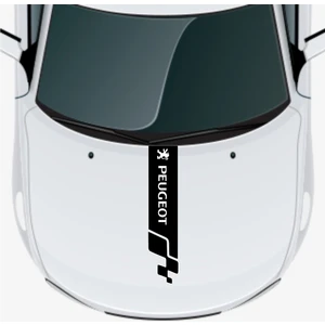 Peugeot 206 Ön Kaput Oto Sticker