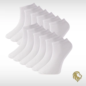 Lion Monroe Erkek 12’li Pamuklu Penye Patik Çorap Kısa Terletmeyen F3180GXNS