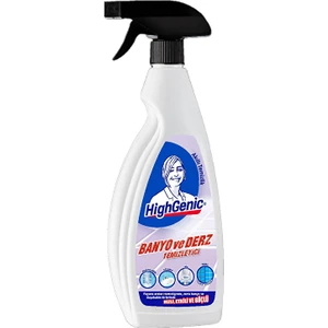 4 Adet   Highgenic Banyo ve Derz Temizleyici Köpük 750 ml