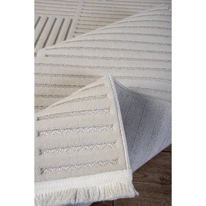 Saklı Home Ekru Beyaz Sisal Bukle Dokuma Hasır Makine Halısı Saçaklı Kaymaz Oturma Salon Mutfak Çocuk Oda