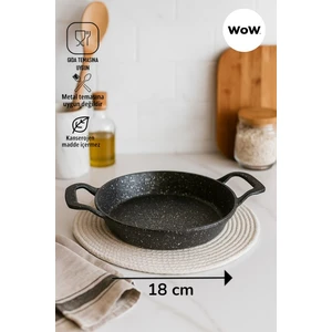 1 Adet Döküm Granit 18 cm Sahan Tava