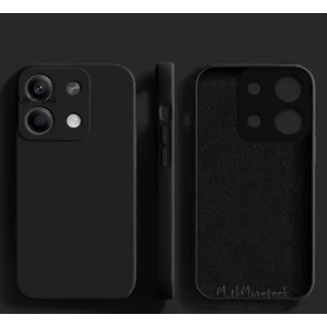 M.TK Moveteck Xiaomi Redmi 15C Kılıf Lansman Kamera Korumalı Içi Süet Kadife Yumuşak Renkli Silikon Mat Hisli