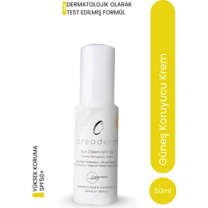 Güneş Koruyucu Krem SPF50+ (Hyaluronicacid & Coenzyme Q10)