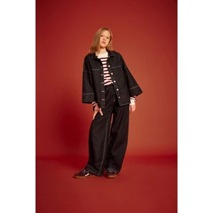 Kız Çocuk Wide Leg Geniş Paça Jean Pantolon G2447A825AU