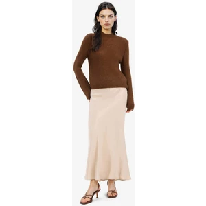 Regular Fit Kayık Yaka Basic Düz Triko Kazak E6997AX25SP