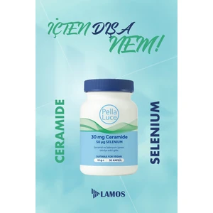 Pella Luce Ceramide Selenium 30 Kapsül Cilde Nem Desteği