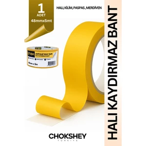 Halı Kaydırmaz Bant 48mmx5mt