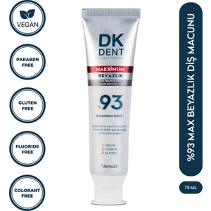 DKDENT %93 Maximum Beyazlık Diş Macunu 75 ml