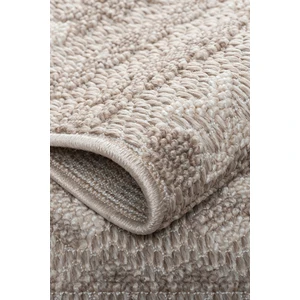 Badelya Home Bej Kahve Iskandinav Modern Tasarım Sisal Bukle Özel Ölçü Salon Oturma Odası Koridor Halısı Yolluk