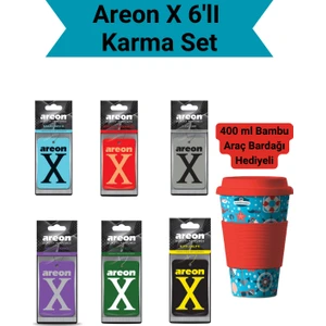 Oto Kokuları 6'lı Süper Karma Set Asma Koku Tazelik ve Rahatlık Hissi