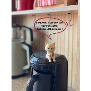 Kahve Köşesi Biblo Kedi
