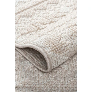 Badelya Home Krem Bej Iskandinav Modern Tasarım Sisal Bukle Özel Ölçü Salon Oturma Odası Koridor Halısı Yolluk