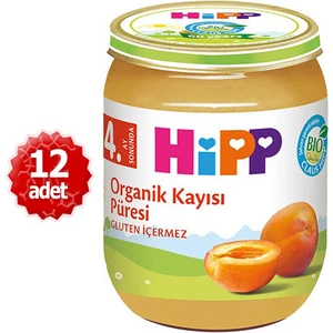 Organik x 12 Adet Kayısı Püresi 125GR