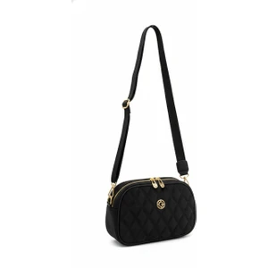 Wolını 3 Gözlü Kalın Askılı Çapraz Çanta