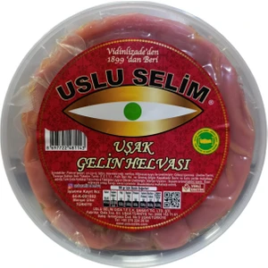 Uslu Selim Uşak Gelin Helvası 1 Kg Uşak Yöresi