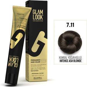 Glam Look Glamlook Color Intense Ash Blonde/kumral Yoğun Küllü 7.11 100 ml