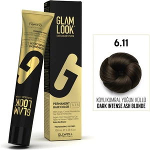 Glam Look Kalıcı Saç Boyası 6.11 Koyu Kumral Yoğun Küllü 100 ml