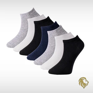 Lion Monroe Erkek 7'li Penye Patik Çorap Premium F3180GXNS