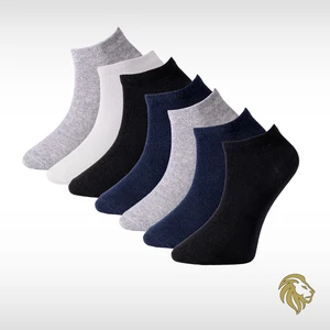 Lion Monroe Erkek 7'li Penye Patik Kısa Çorap Premium F3180GXNS