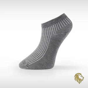 Lion Monroe Bambu Erkek 7’li Patik Düz Siyah Çorap Dikişsiz Premium Paket