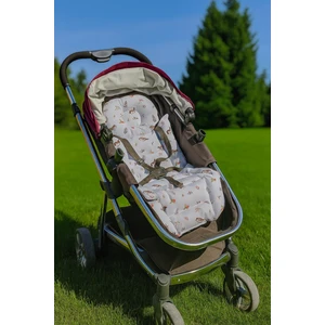 Çift Taraflı Muslin Ortopedik Bebek Arabası Minderi