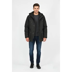 Erkek Spor Kanvas Kapüşonlu Parka 85134 BGL-ST04883