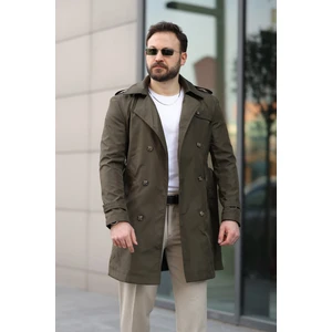 Apoletli Kemerli Trençkot