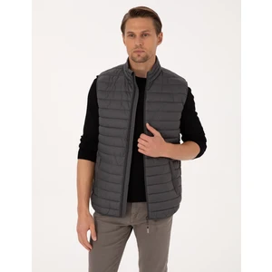 Pierre Cardin Erkek Antrasit Kapitone Yelek 50313897-VR006