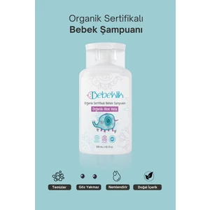 Organik Sertifikalı Aloe Vera Bebek ve Çocuk Şampuanı 300 ml