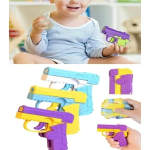 Dönüşebilen Stres Çarkı Oyuncak Silah