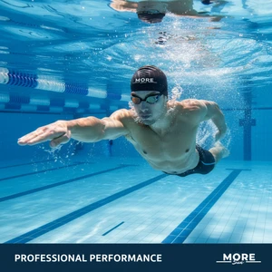 Likralı Bez Deniz Havuz Yüzücü Bonesi 1'li