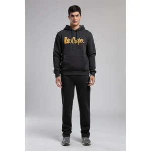 Lee Cooper Greg Erkek Kapüşonlu Sweatshirt Gri