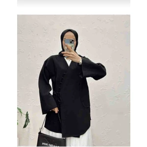 Yandan Bağlamalı Kimono