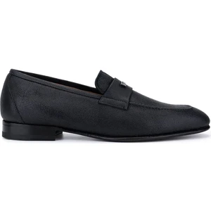 Valentıno Erkek Hakiki Deri Siyah Loafer Ayakkabı 667 20171 Erk Ayk Y23 Black