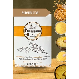 Taş Değirmenden Organik Atalık Mısır Unu - 5 Kilo