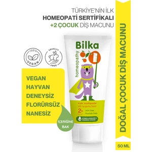 Homeopati Çocuk Diş Macunu 2+ Mandalina