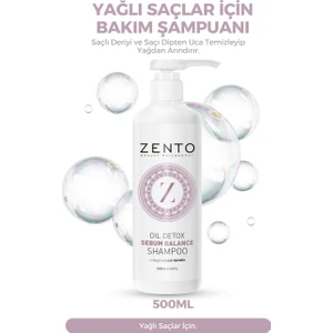 Oıl Detox Sebum Balance Yağlı Saçlar Için Bakım Şampuanı 500 ml