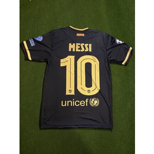 North Stand Nostaljik Barcelona Siyah Messi Forma