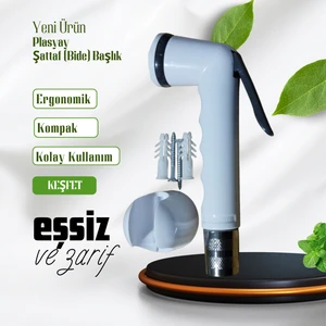 Plastik Mandallı Şattaf Tekne Yat Karavan Duş Başlığı