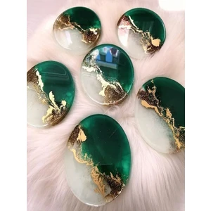 Karelim Home Bardak Altlığı 1adet 10 x 10 Epoksi Özel Tasarım