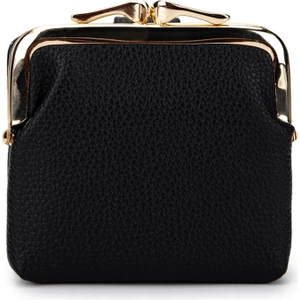 Tamer Tanca Kadın Suni Deri Siyah Cüzdan 921 27077 Bn Czdn SK25-26 Sıyah