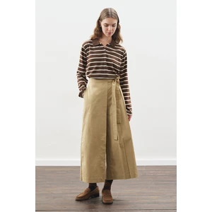 Etek Görünümlü Pantolon Kamel