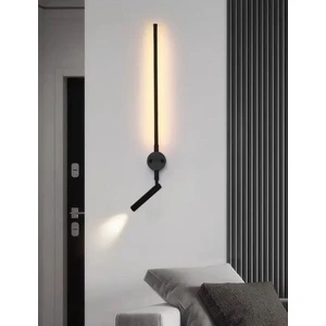 Mikro Aydınlatma Samsung Ledli Dekoratif Duvar Aplik Otel Salon Yatak Odası Tekli Siyahkasa Günışığı