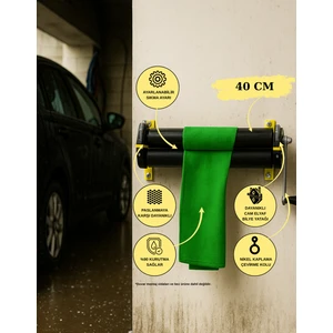 40 cm Oto Yıkama Bez Sıkma Makinesi Aparatı