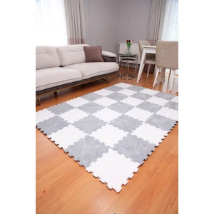 Peluş Kreş Halısı Anaokulu Puzzle Halı Japon Halı 50X50