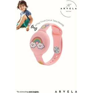 Airtag Yuvalı Bileklik Çocuklar Için - Su Geçirmez Tasarım, Ayarlanabilir