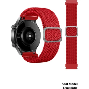 Nezih Case Huawei Watch Fit 2 Uyumlu Tokalı Örgü Kordon