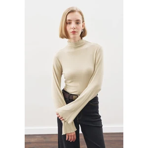 Balıkçı Yaka Bluz Taş