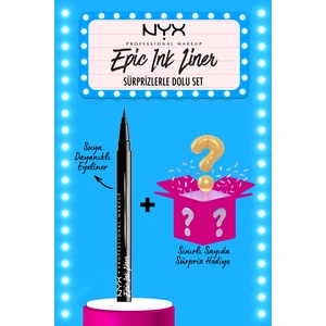 Nyx Professional Makeup siyah Eyeliner - Epic Ink Liner + Sürpriz Hediye