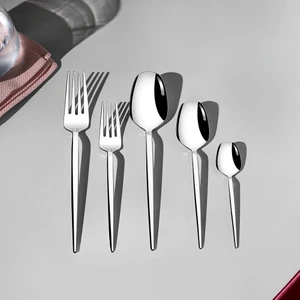 Milas Sade 12 Kişilik 60 Parça Çatal Kaşık Takımı